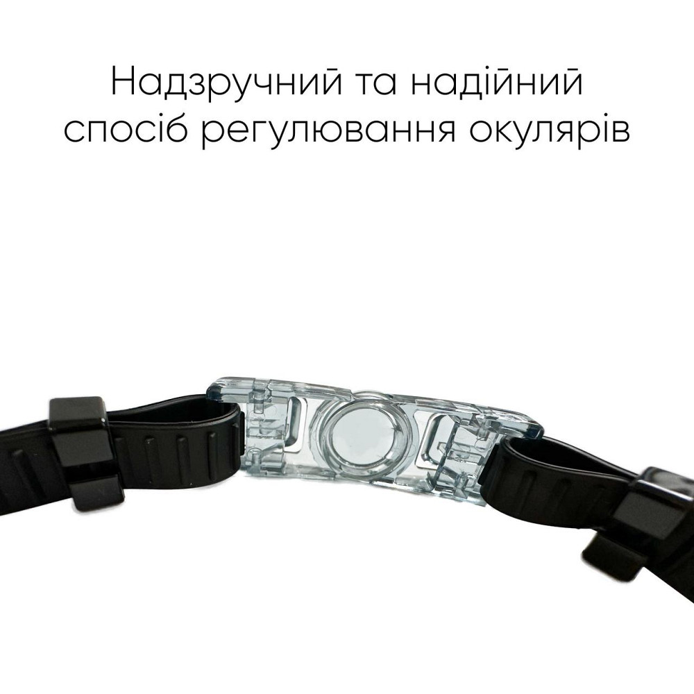 Підліткові (дорослі) Окуляри для плавання Renvo Maros JR Anti-fog Чорний OSFM (2SG220-01) Київ - фото 5