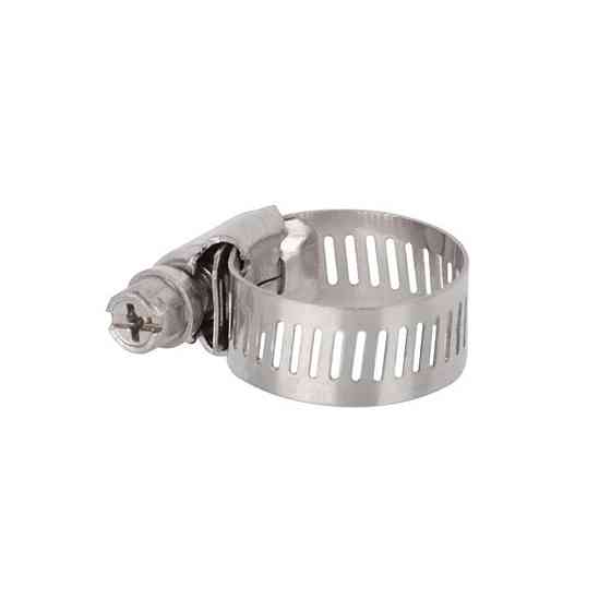 Хомут нержавеющая сталь 12,7 мм D 16-25 мм Мукачево