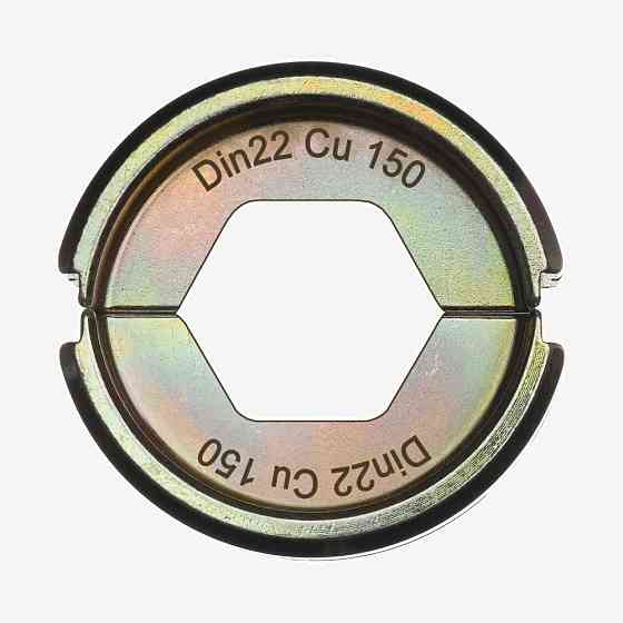 Матриця обжимна MILWAUKEE для кабелів та конекторів, DIN22 CU 150 Одеса