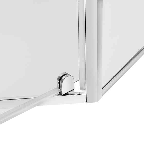 Душова кабіна Qtap Leo CRM10995-AC6 90х90 см, скло Clear, CalcLess, 6 мм без піддона Київ