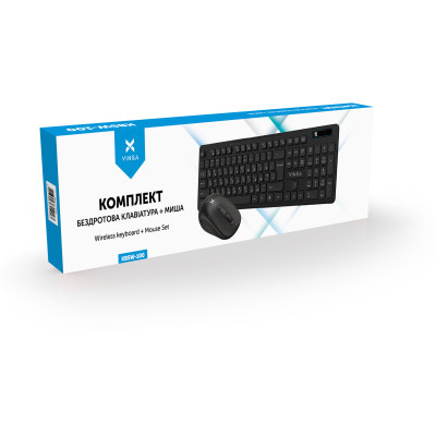 Комплект Vinga KBSW-100 Black Винница - изображение 6