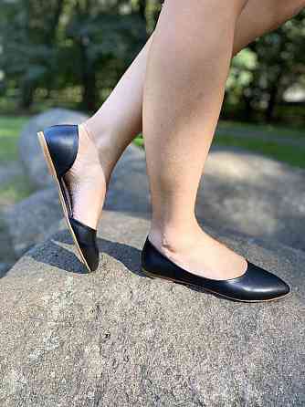 ALEX BELL Балетки жіночі ALEX BELL 700Z/1-1-20AP чорні (весна-осінь, шкіра натуральна) (3100) 3 Коломия