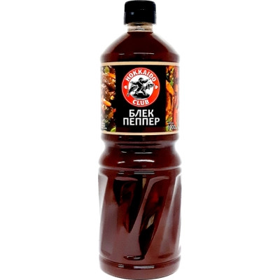 Соус Hokkaido Club Блэк пеппер 1 л (4820172443278) Винница - изображение 1