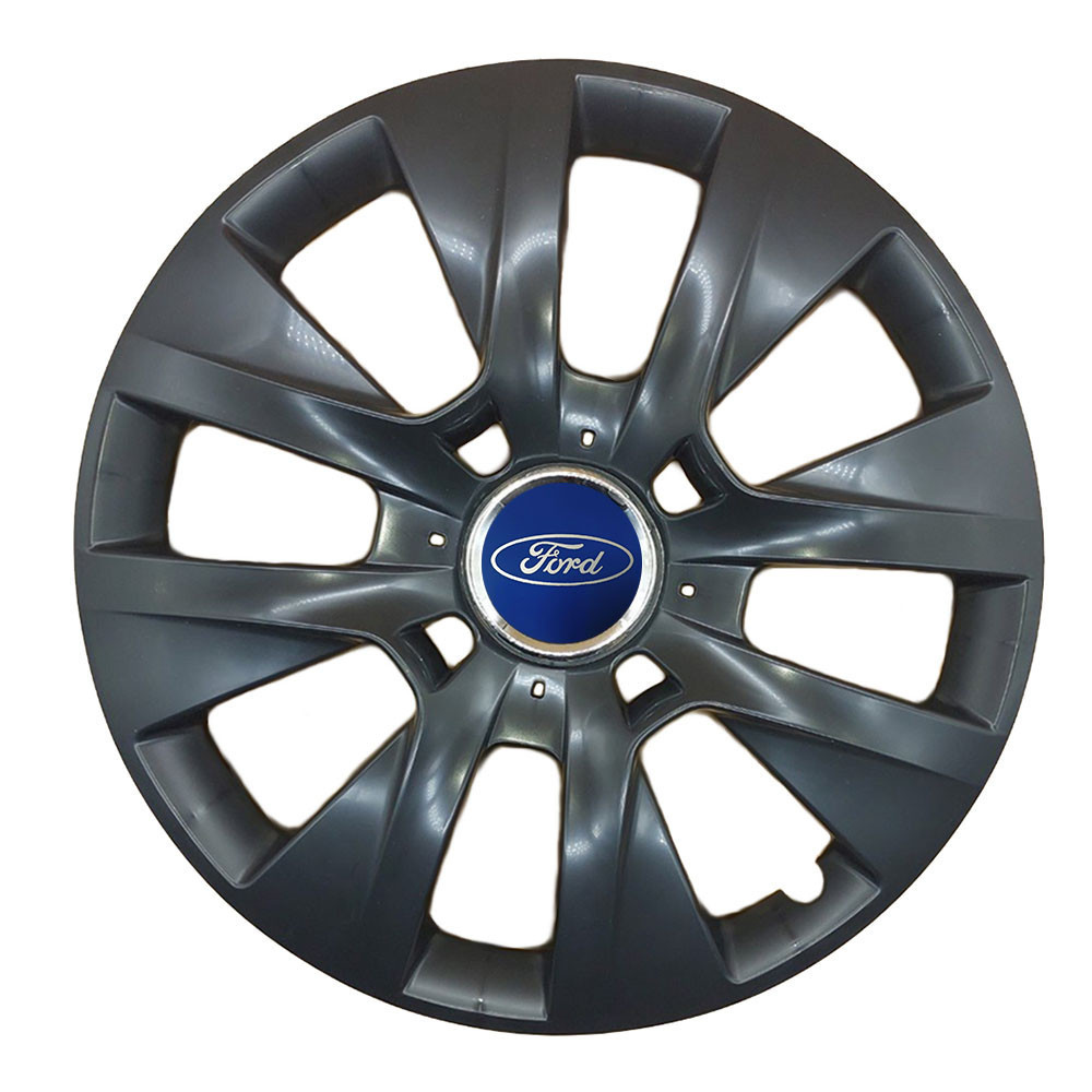 Автомобильные модельные колпаки R14 SJS Ford 225 4шт, черные Винница - изображение 1