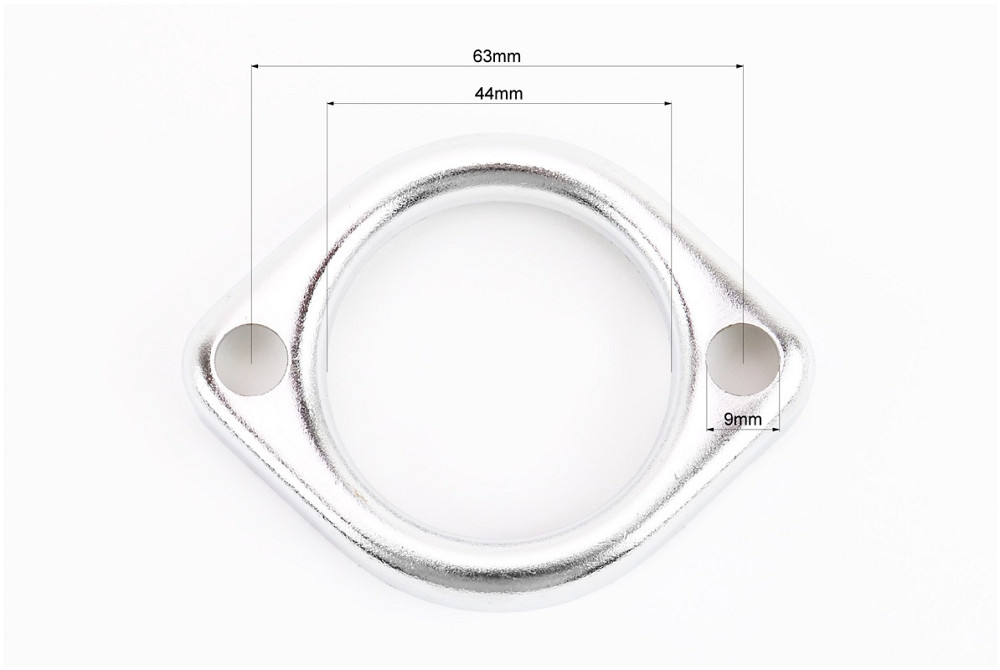 Фланець глушника (63мм між шпильками) Київ - фото 3