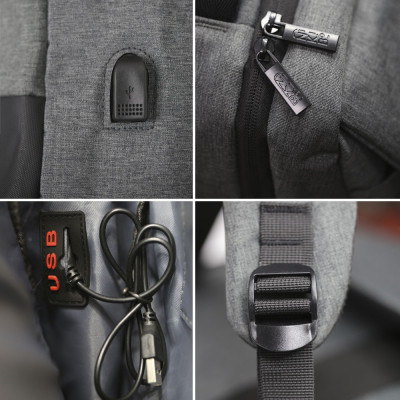 Рюкзак туристичний NikiBo Studio 16л сірий (30011005-07) Вінниця - фото 4