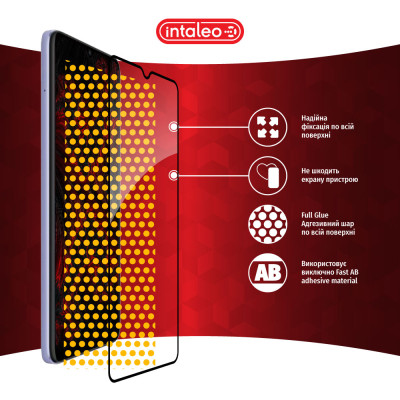 Стекло защитное Intaleo Full Glue Xiaomi Redmi 12C (1283126573774) Винница - изображение 7