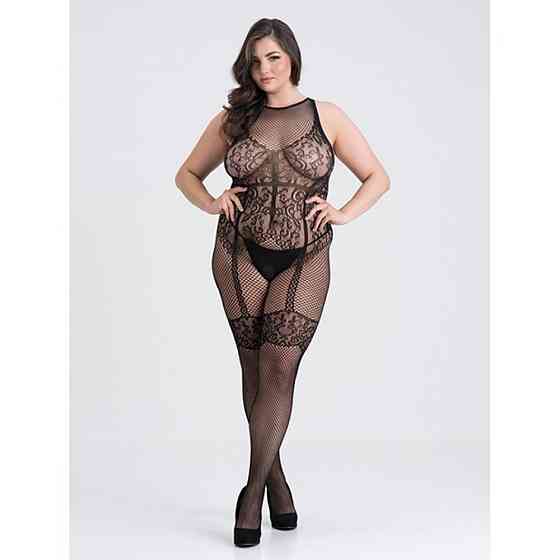 Ажурный комбинезон Fifty Shades of Grey Captivate Plus Size Black Sex Aura Киев