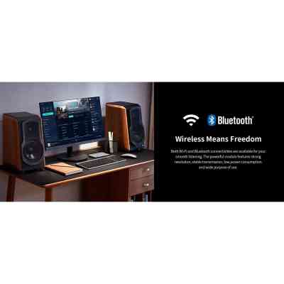 Акустична система Edifier S1000W 120W Bluetooth Wi-Fi Hi-Res Brown (S1000W) Вінниця