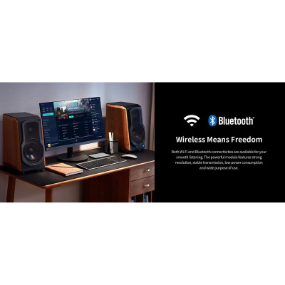 Акустична система Edifier S1000W 120W Bluetooth Wi-Fi Hi-Res Brown (S1000W) Вінниця - фото 5