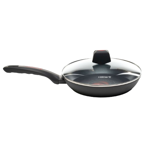 Сковорідка d22см з кришкою кований алюміній FP-22322-SBHBL Vetto Holmer Житомир - фото 1