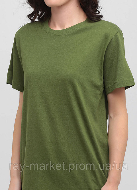 Футболка базовая Stedman Classic-T Unisex женская оливковый (ST2000W-HGR) XXL Киев - изображение 2