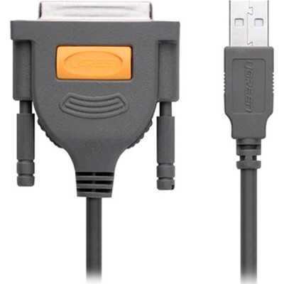 Кабель для принтера USB 2.0 to DB25 2.0m US167 black Ugreen (20224) Винница - изображение 8