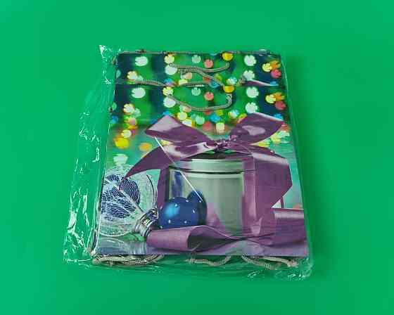 Пакеты бумажные подарочные , новогодние Квадрат 23*24*10- 15 (12 шт) Харьков