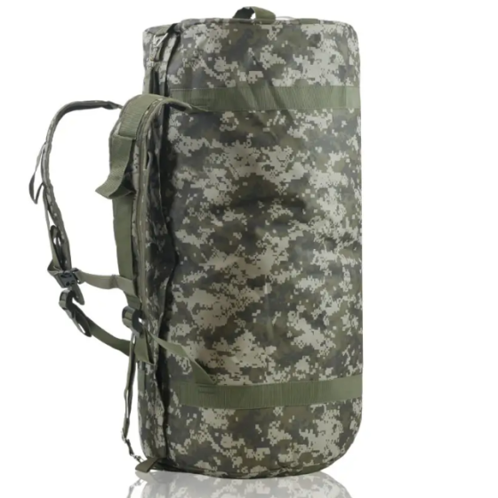 Тактична сумка-баул 100 л піксель.  Армійський баул на 100 літрів, баул піксель ЗСУ, баули військові Київ