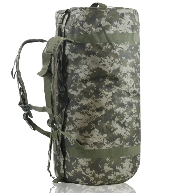 Тактична сумка-баул 100 л піксель.  Армійський баул на 100 літрів, баул піксель ЗСУ, баули військові Київ - фото 1