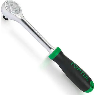 Трещотка Toptul 1/2", 265 мм, 72 зубца, круговой переключатель (CJFM1627) Винница - изображение 1