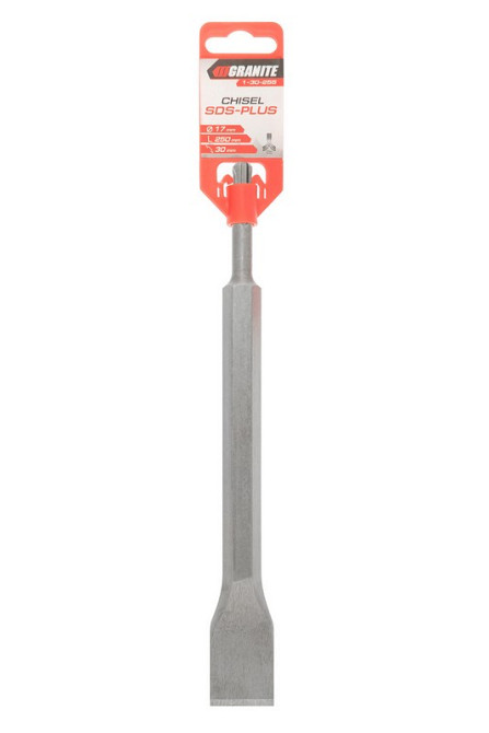 GRANITE Зубило плоске GRANITE CURVED SDS-PLUS 250х30х17 мм 1-30-255 Київ - фото 4