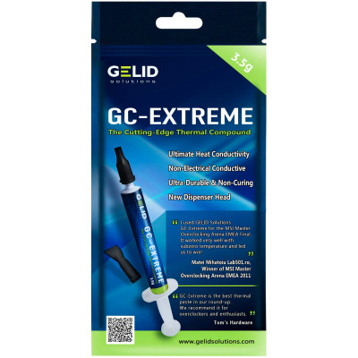 Термопаста Gelid Solutions GC-Extreme 3.5g (TC-GC-03-A) Вінниця - фото 2