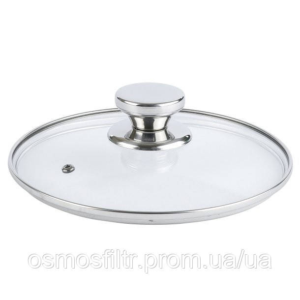 Каструля Axentia Brilliant Ø 18 см 2.5 л зі скляною кришкою нержавіюча сталь Н 10 см (135940) Київ - фото 4