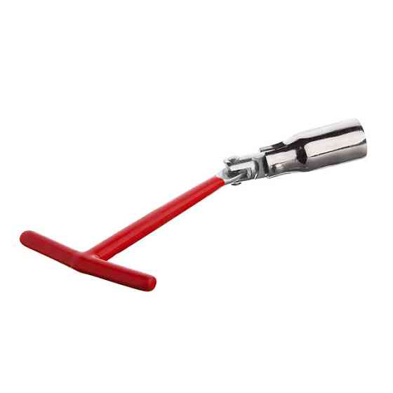 Ключ свечной Т-образный с шарниром, 21 мм, длина 210 мм INTERTOOL HT-1721 Киев