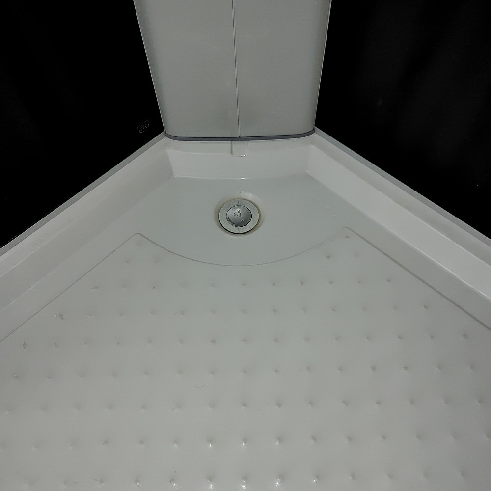 Душовий бокс півкруглий без даху SAN L90GBS (L90B) BRAVO (3уп.) Тернополь - изображение 3