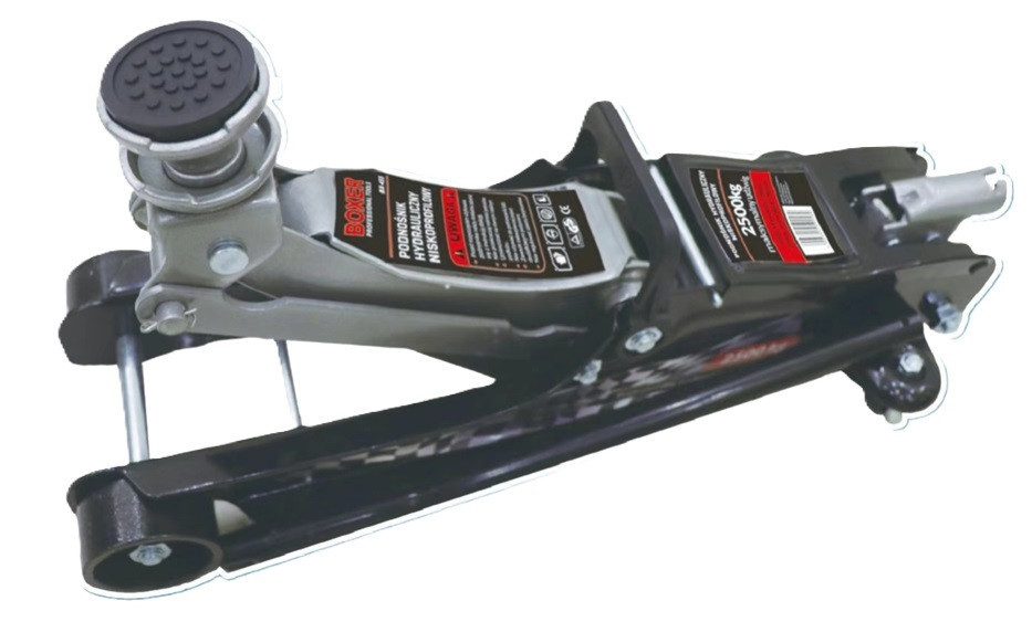 Гідравлічний домкрат BX-455 на колесах 2,5 т з мінімальною висотою 80 мм і підйомом до 360 мм Одеса - фото 2