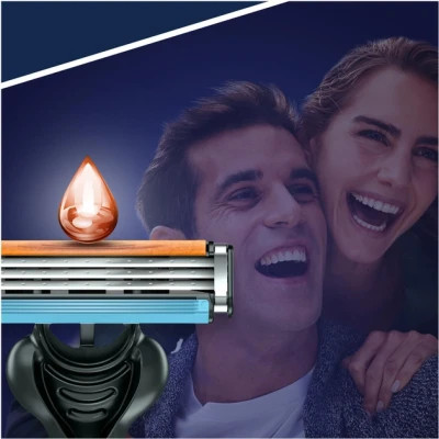 Бритва Gillette Blue3 Plus Nitro 12 шт. (8700216148146) Вінниця - фото 7