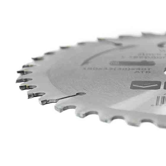 Диск пиляльний для дерева з твердосплавними напайками Ø 180×32 (30)×40Т, 8000об/хв GRAD (1957645) Київ