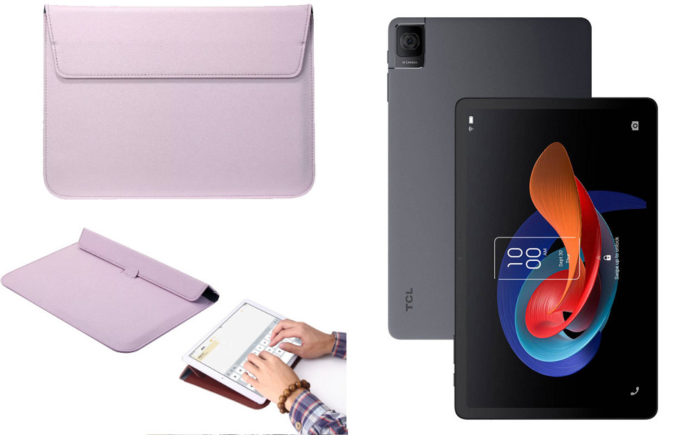 Чохол-конверт VitoCase для TCL Tab 10 Gen 2 (2023), з функцією підставки для планшета Фіолетовий Київ - фото 1