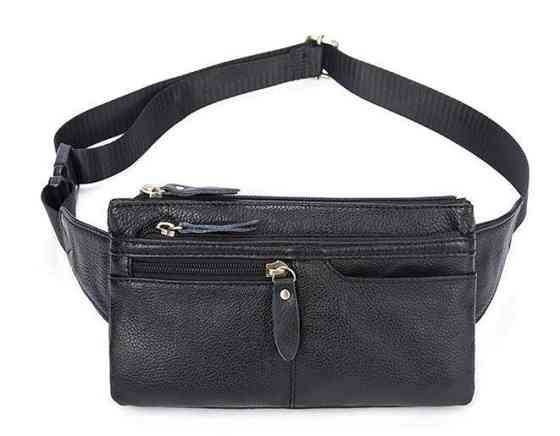 Сумка на пояс Чорна (Vintage) Київ