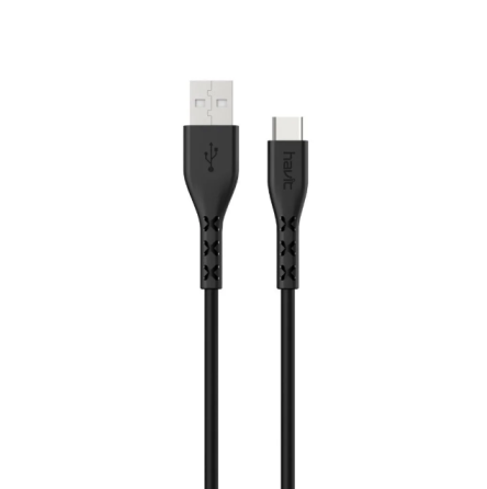 Кабель USB Type-C Havit HV-H68 2,0A 1,8 м чорний Житомир