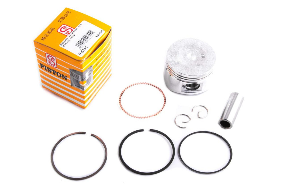 Поршень скутер 4 Т Китай 100 0,75 (Ø50,75 p-15) Мукачево - фото 1