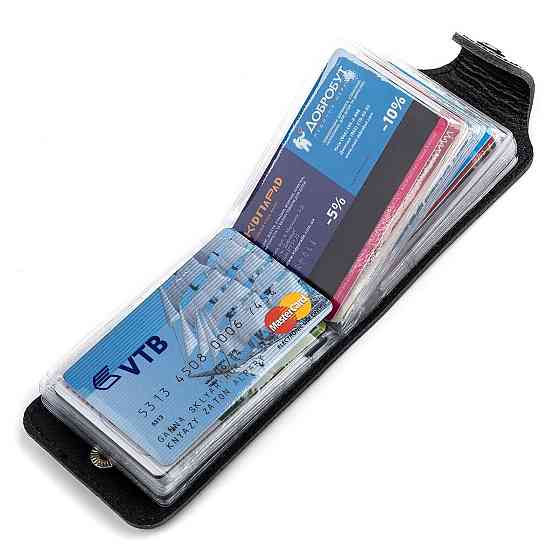 Холдер горизонтальний Shvigel 13915 шкіряний Чорний Київ