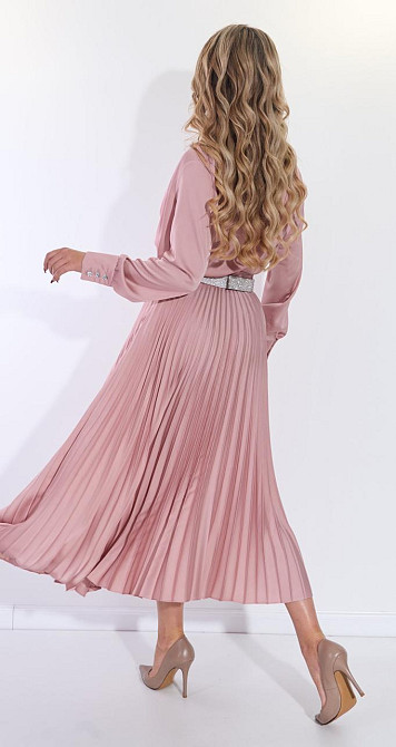 Костюм зі спідницею гофре із шовку (42) Київ - фото 8