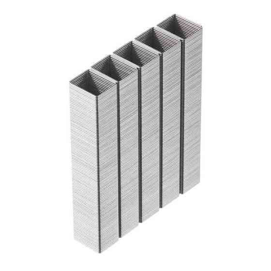 Скоба 14 мм, ширина 11,3 мм, перетин 0,70 мм, 1000 шт/упак INTERTOOL RT-0114 Київ