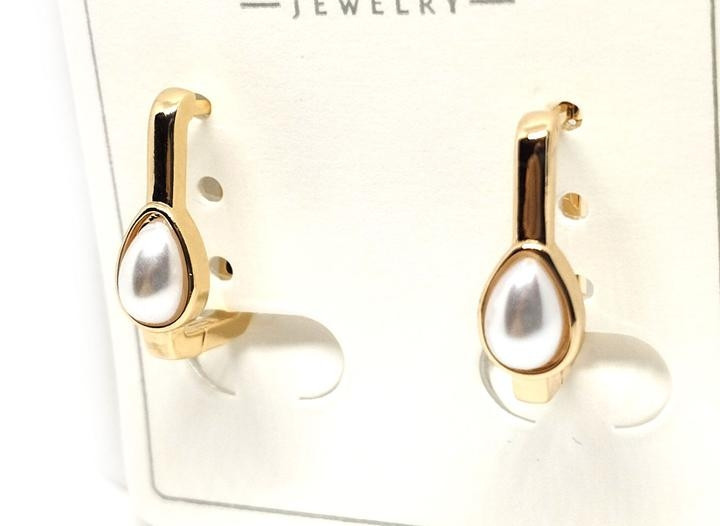 Сережки класика з медичної сталі Київ - фото 1