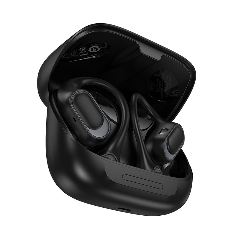 Бездротові навушники TWS HOCO EA11 Honey open true wireless, Black Одеса - фото 4