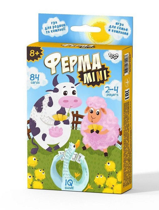 Розважальна настільна гра "Ферма Mini" (32), шт Київ - фото 1