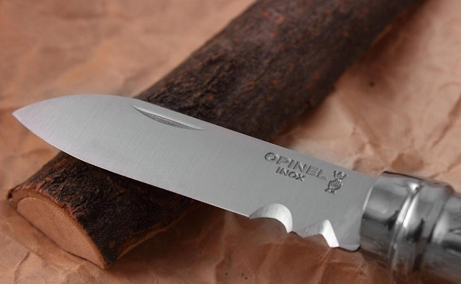Складаний Ніж спеціального призначення Opinel "DIY No9 Inox Grey" (001792) Неіржавка сталь Нововолинськ - фото 4