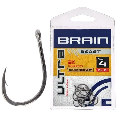 Крючок Brain Ultra Beast 4 (10шт/уп) (1858.52.51) Винница - изображение 1