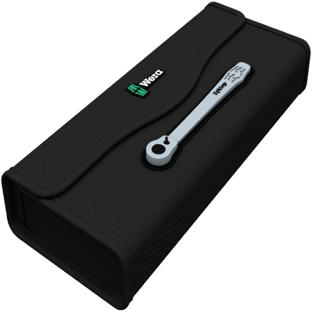 Набір торцевих головок та біт з тріскачкою, подовжувачем 1/2" 28од. Wera 8100 SC 8 Zyklop Metal 05004078001 Одеса - фото 4