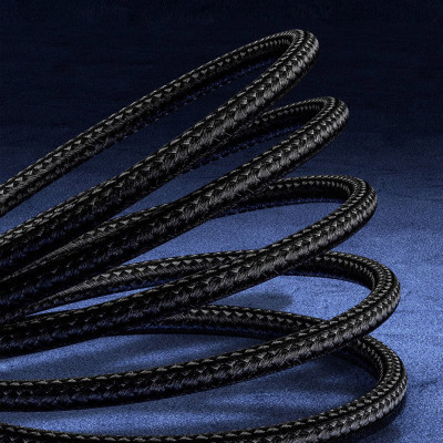 Дата кабель USB 3.1 AM to Type-C 0.25m CAKF 6.0A 66W Cafule Series Metal Data Cable Black Baseus (CAKF000001) Винница - изображение 7