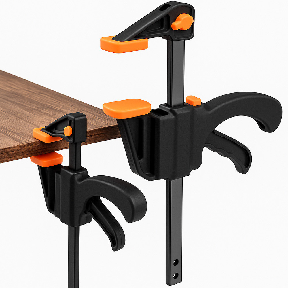 Швидкозатискна струбцина F-подібна,затискач до 103мм,1 шт. SBR Київ - фото 1