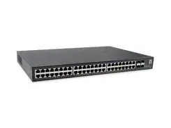 Комутатор LevelOne GTU-5211 łącza sieciowe Nie zarządzany Gigabit Ethernet (10/100/1000) Czarny Киев - изображение 1