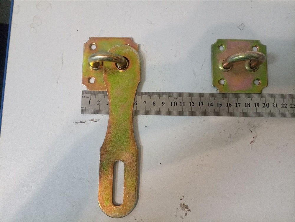 Скоба-скобель колодки  45х230мм, оцинк жовтий "P-o" Київ - фото 3