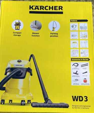 Потужний пилосос Karcher WD 3 для дому та професійного використання. Харків