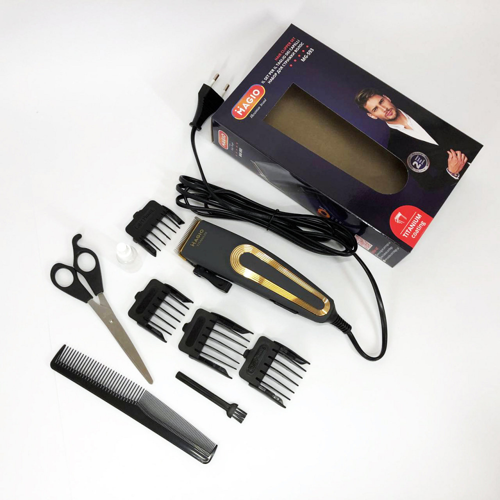 Електрична машинка для стрижки побутова MAGIO, Машинка для стрижки волосся і потилиці ON-42 Івано-Франківськ - фото 1