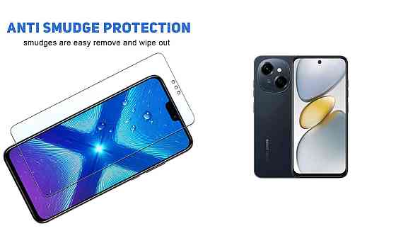 Защитное стекло NeoGlass для Tecno Spark Go 1 KL4 – ультрапрозрачное и устойчивое Киев