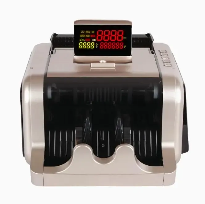 Машина для счета денег с детектором поддельных купюр и большим боковым светодиодным дисплеем Model-2600 Коломыя - изображение 4